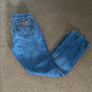 Wrangler retro Men’s Blue Straight-Leg Jeans